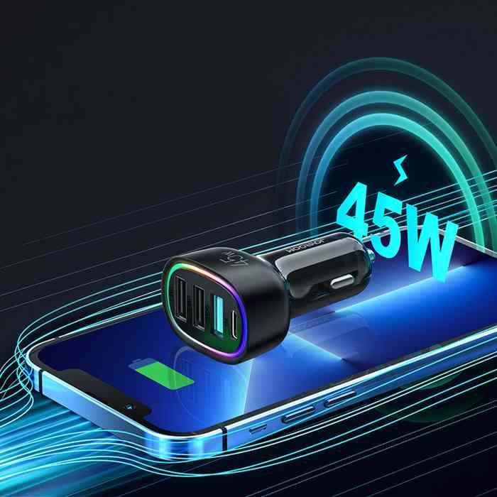 Joyroom JR CL09 45W 4-port Car Charger